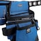 Bucket Boss Tool Belt, Framers Rig, 3 Bag, Royal Blue, Royal Blue, 1680 Heavy Duty Poly Fabric, 29 Pockets 55185-RB - alternate 3